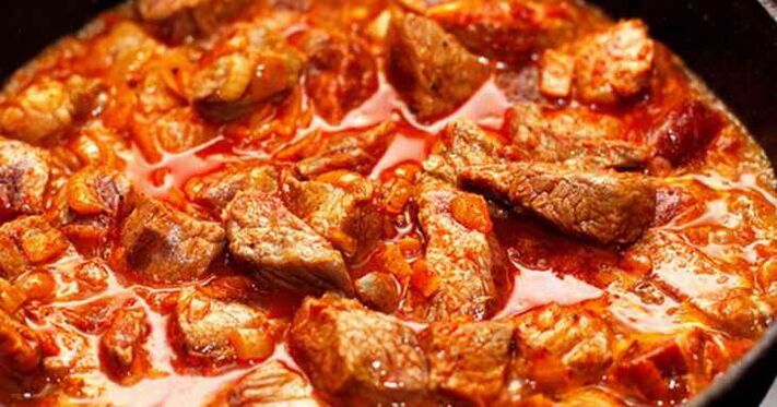 гови гов дар парҳези сафеда